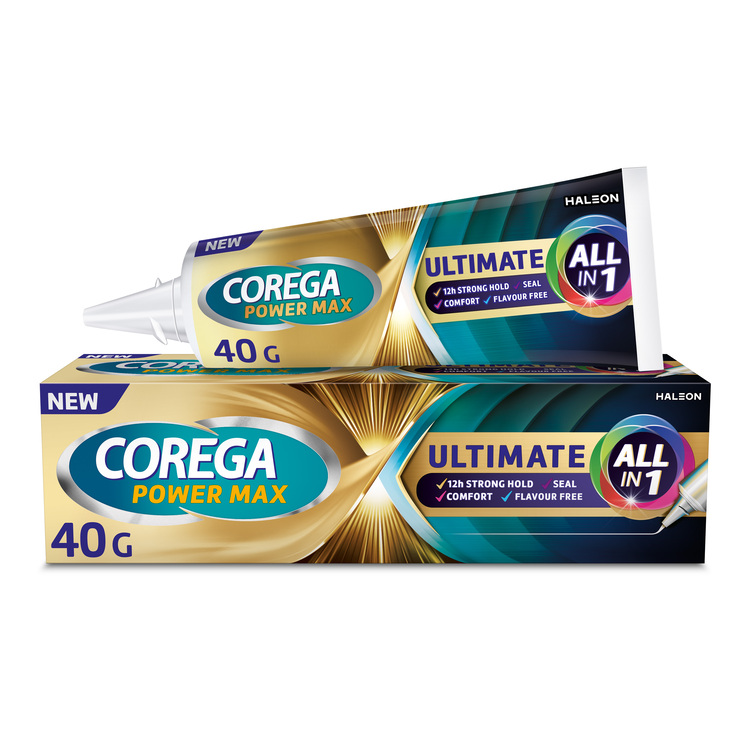 COREGA - Ultimate All-In-One Στερεωτική Κρέμα Τεχνητής Οδοντοστοιχίας - 40gr